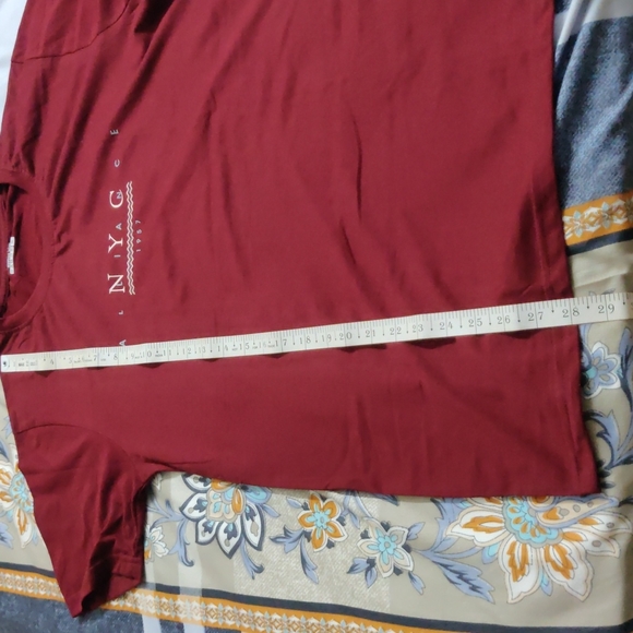 [NEW] Maroon cotton tshirt - Picture 8 of 8